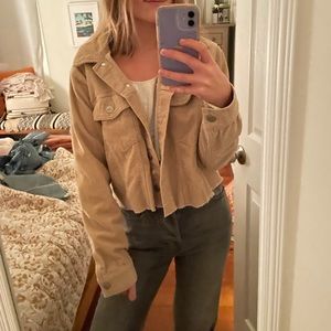 Curdoury cropped jacket!